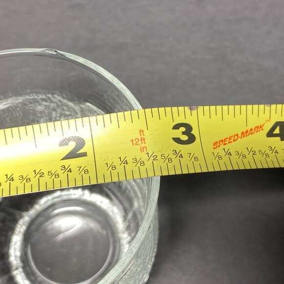 Vintage Arcoroc Set Of 6 Heat Resistant Glassware - 7 Oz Textured Tumblers - Picture 8 of 8